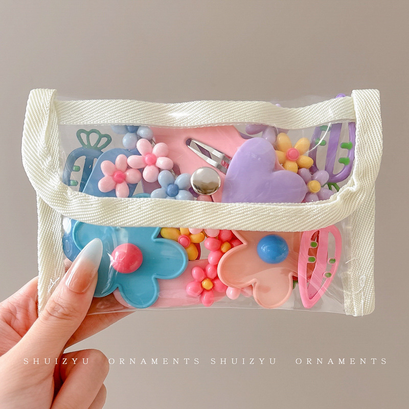 Clip de cabello de dopamina para niñas broche de cabello de la frente broche de cabello rotura BB clips lateral clips de cabello de bebé clips de frangeo toque