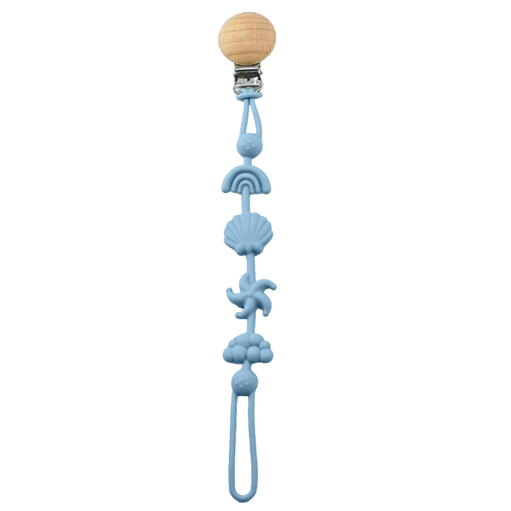 Nuevo juguete de dibujos animados para bebés, mordida y mordida, patrón de cinco dedos, mordedor calmante, mordedor para bebés de grado alimenticio