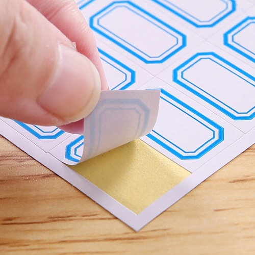 Self-adhesive label sticker name sticker self-adhesive product price classification label paper convenient note office pick-up paper