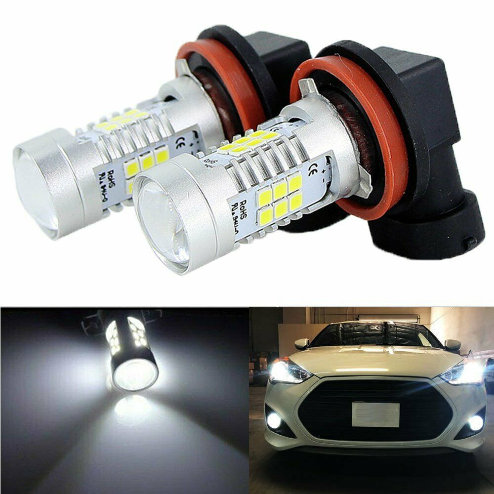 Luz de niebla transfronteriza H8 / H9 / H11 2835 21SMD faro de niebla LED faro