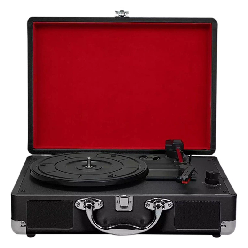 В наличии: трансграничный проигрыватель виниловых пластинок в стиле ретро, стереофонический, для дома и гостиной, в европейском стиле.