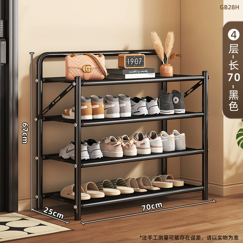 Renter-friendly Shoe Cabinet Multi-tier Shoe Rack Foldable from Yomiego