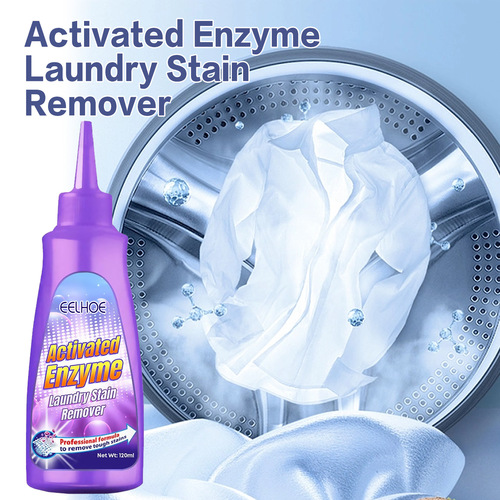 EELHOE Activating Enzyme Laundry Detergent Gentle Cleansing Fabric and Blanket Oil Stain Coffee Stain Stain Remover