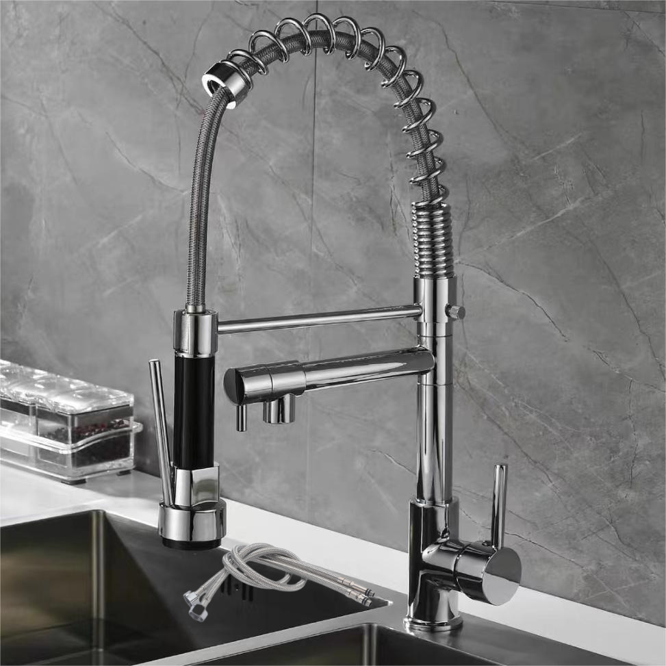 Purificación de agua de manantial de cobre giratoria caliente y fría doble control cocina vegetal cuenca multi-función grifo fregadero cuenca vegetal fregadero image 13
