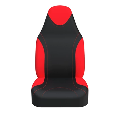 Car Seat Covers, Universal Universal seat cover - red-single-seater-universal-bucket-seat