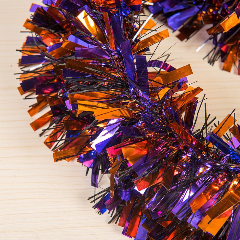 Transfronterizo de la venta caliente de Halloween decoración del partido cabeza de calabaza tira de lana Garland madder tira de color 2 M 9cm5 capa