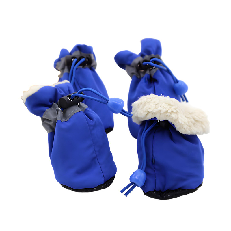 파란색—[두꺼운 봉제 스타일][4개 팩]