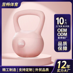 ソフトケトルのベルの女性のフィットネスの家庭用のやせた腕は尻の器械を練習します。