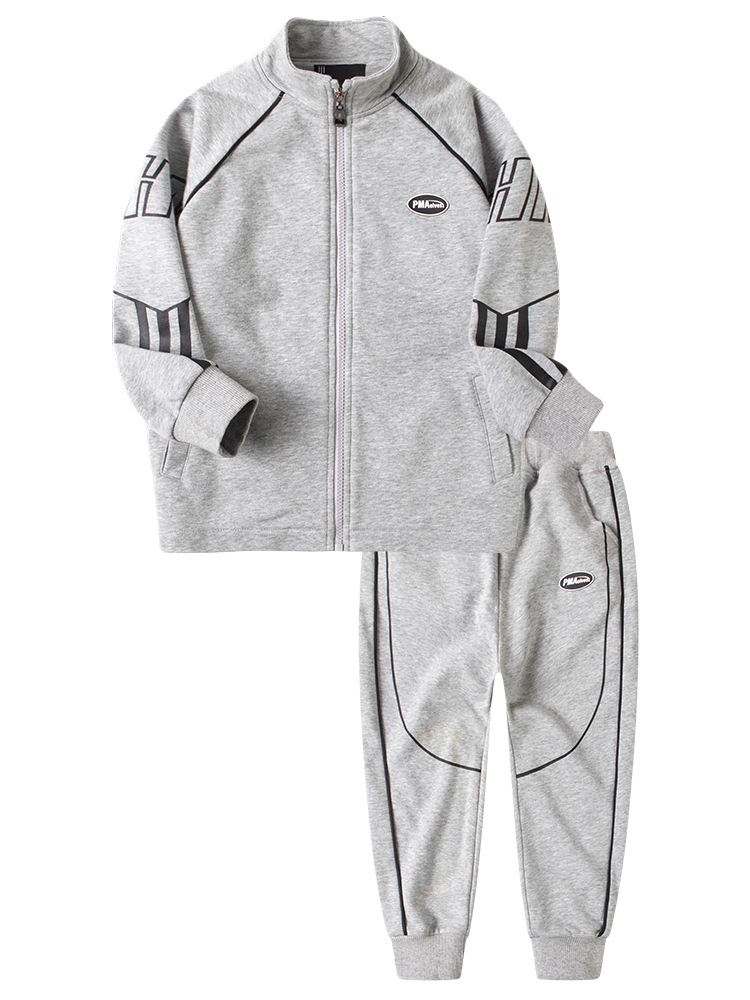 e completo da ragazzo 2023 Nuovo set da due pezzi per sport per il tempo libero primaverile di metà autunno per bambini_voghion.com