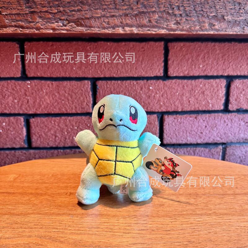 4寸精灵公仔妙蛙种子杰尼龟乘龙快龙伊布卡比兽梦幻毛绒玩具挂件|undefined