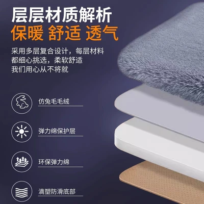 Wool pad Single-Piece Seat Car Seat Cushion