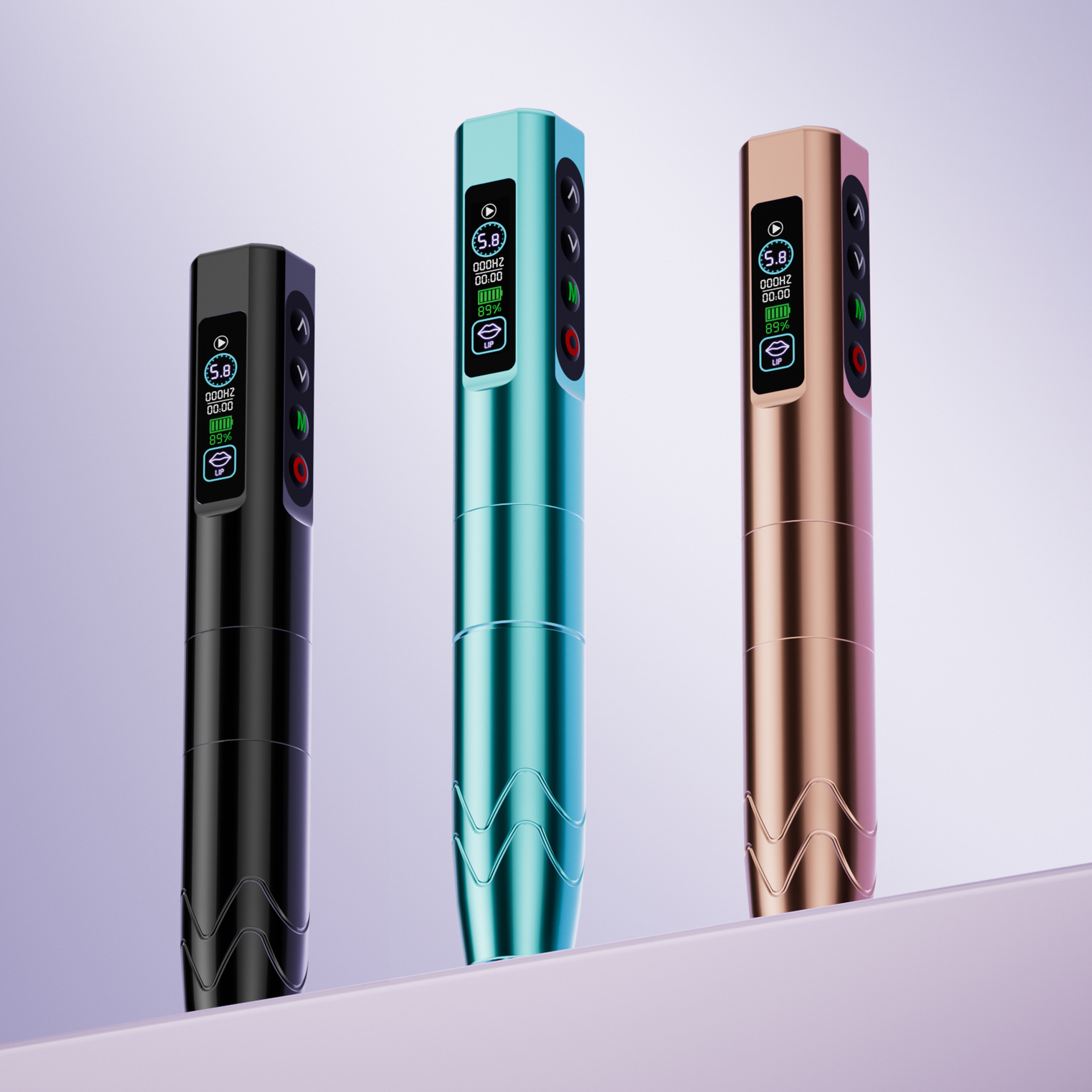 Máquina de tatuaje multimodo Máquina de tatuaje de cejas multifuncional inalámbrica USB