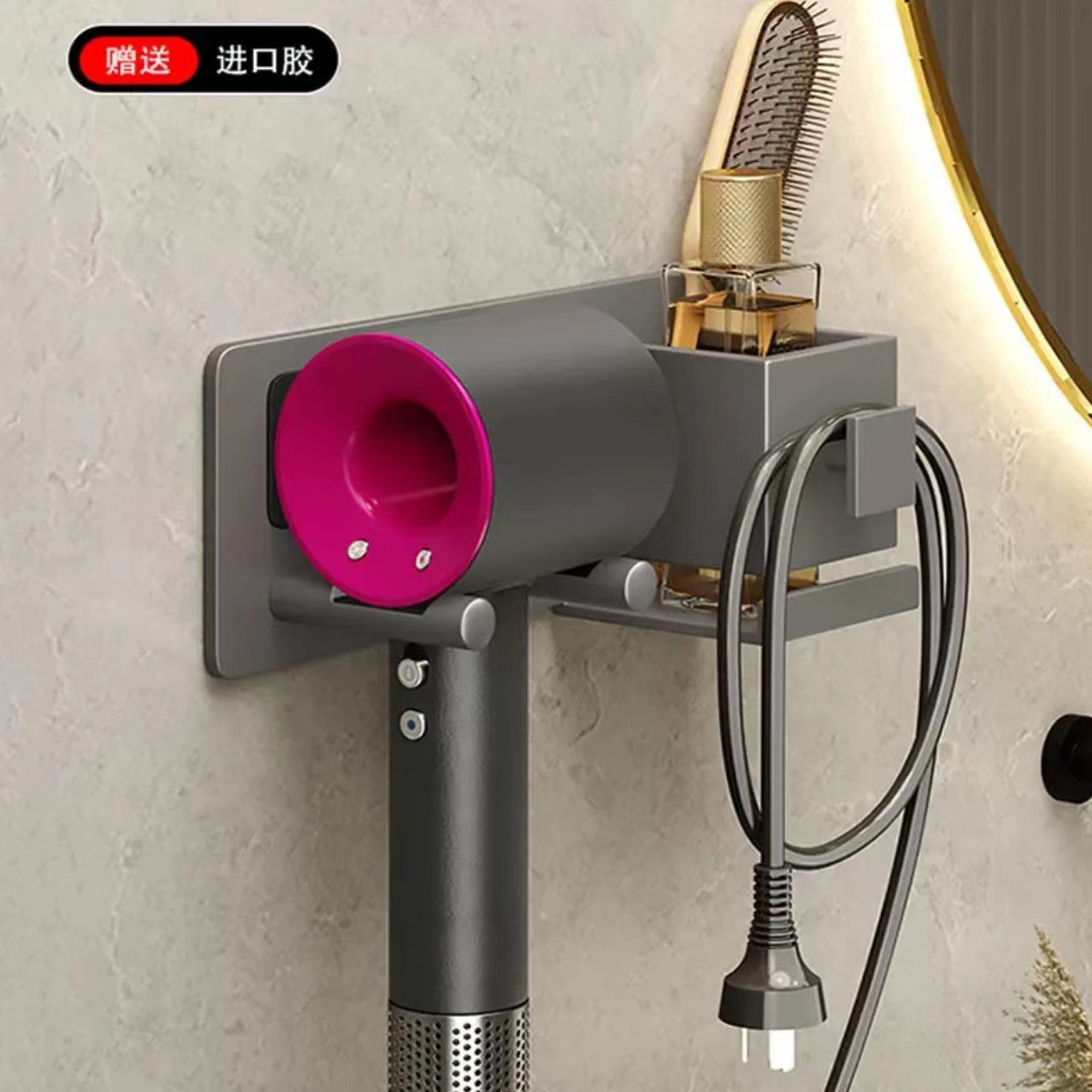 Rack de almacenamiento rack jabonera rack de almacenamiento de baño ponche libre