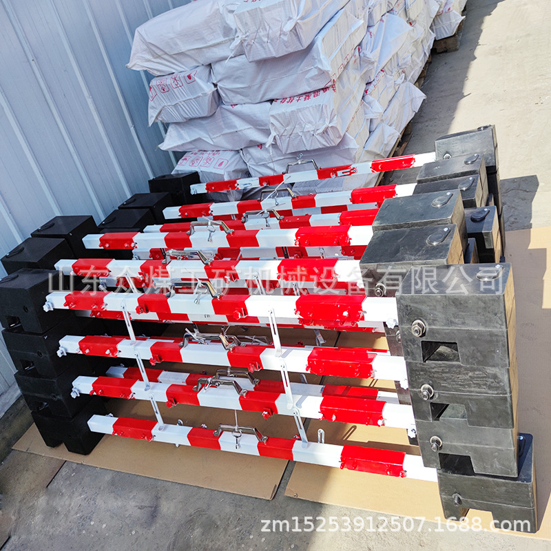 矿用橡胶防溜枕木43轨斜槽防溜枕木 自锁式手提防滑挡车止轮枕木