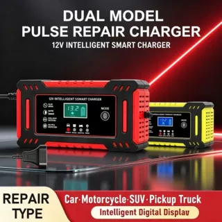12V6A铁锂充电器 12伏充电器 摩托车充电器12v6a 汽车电瓶充电器