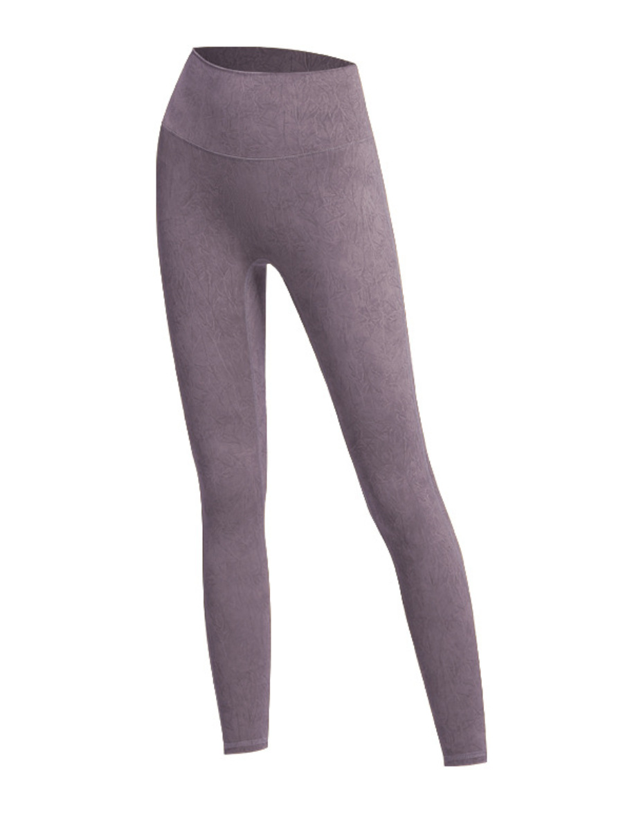 Pantalones de yoga europeos y americanos de verano de cintura alta delgada de levantamiento de cadera de camuflaje desgaste exterior deportes ajustados melocotón pantalones de cadera ropa de fitness para mujeres