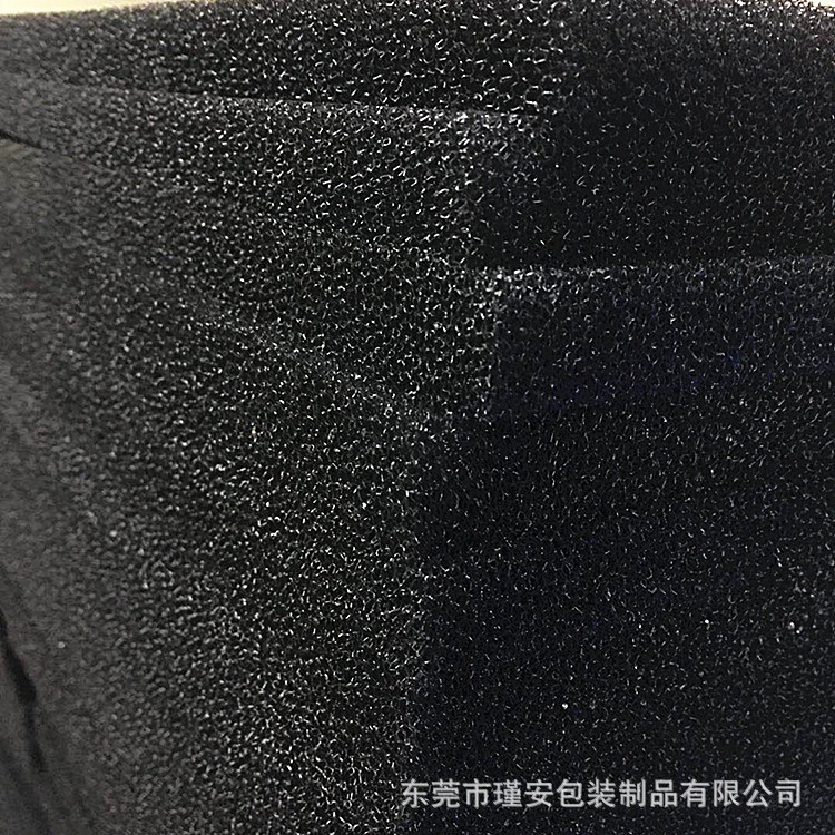 30PPI吸尘机过滤用海绵 离子风机防尘棉 50ppi密孔黑棉按需生产