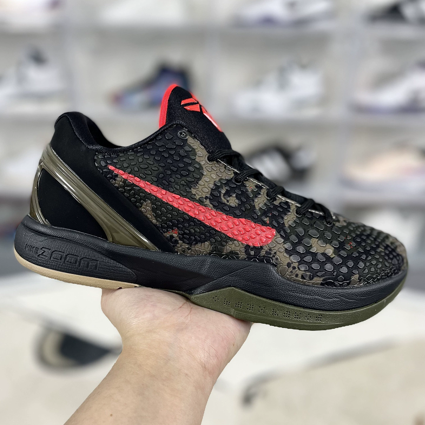 Обувь Путянь высокой версии Kobe 6 баскетбольные кроссовки мужские Kobe6 Protro практичные кроссовки женские черные Мамба кроссовки