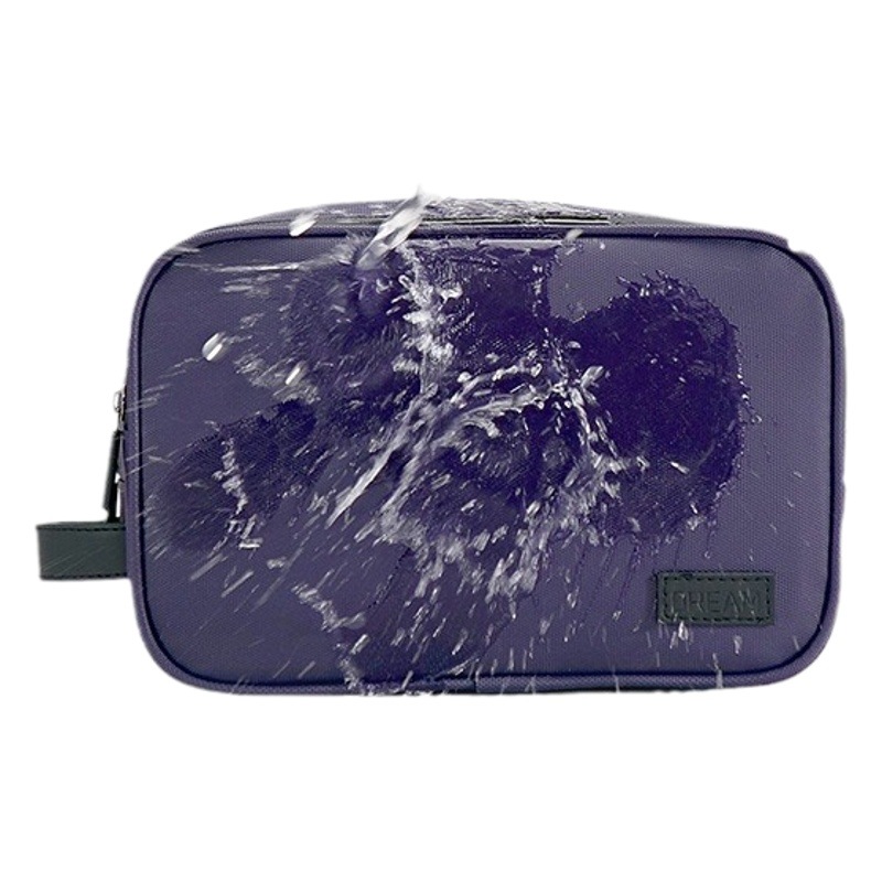 Multifuncional bolsa de lavado de doble capa de gran capacidad bolsa de cosméticos portátil artículos de tocador bolsa de almacenamiento de viaje impermeable