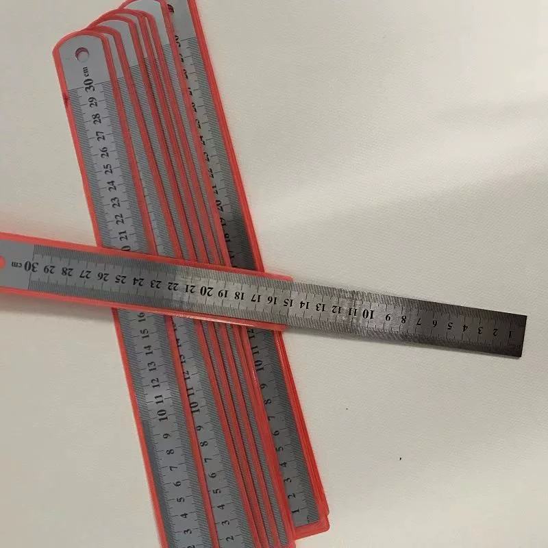 Ruler stainless steel, 30cm