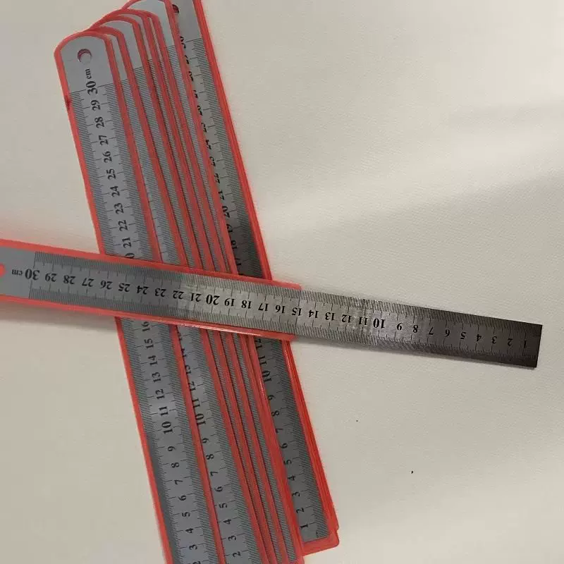 Ruler stainless steel, 30cm
