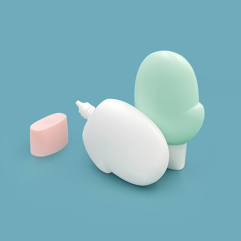 新款50ml手型防晒瓶护手霜隔离乳液瓶分装瓶化妆品包材厂家直供