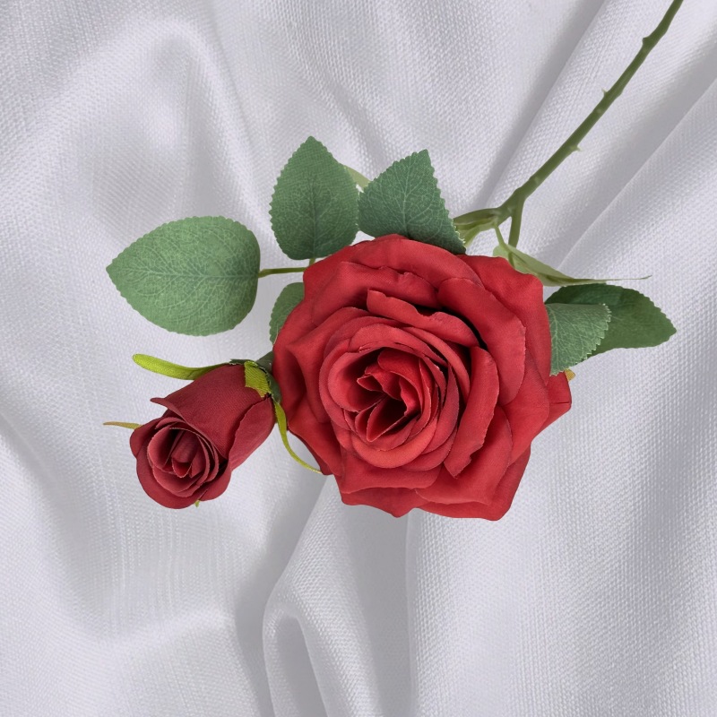 Rosa artificial sola sensación de múltiples cabezas rosa boda flor artificial sala de estar decoración tiro flor artificial flor de seda al por mayor