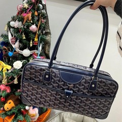 狗牙中古法棍包加长肩带学院风单肩手提枕头包复古波士顿腋下女包