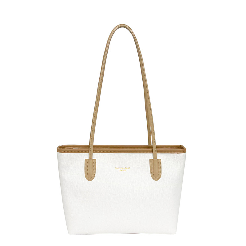 Bolso Tote para Mujer de PU con Gran Capacidad y Cierre de Cremallera para Uso Diario y Viajes