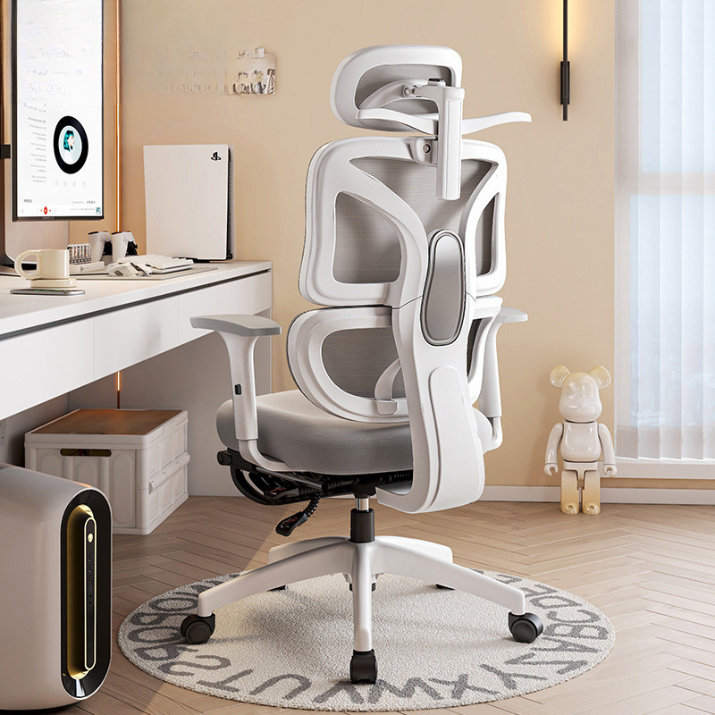 Ergonomic Chair, Home Computer Chair, Reclining Gaming Chair, Comfortable for Long Periods of Sitting, Not Tiring, Office Chair, Reclining Seat, No