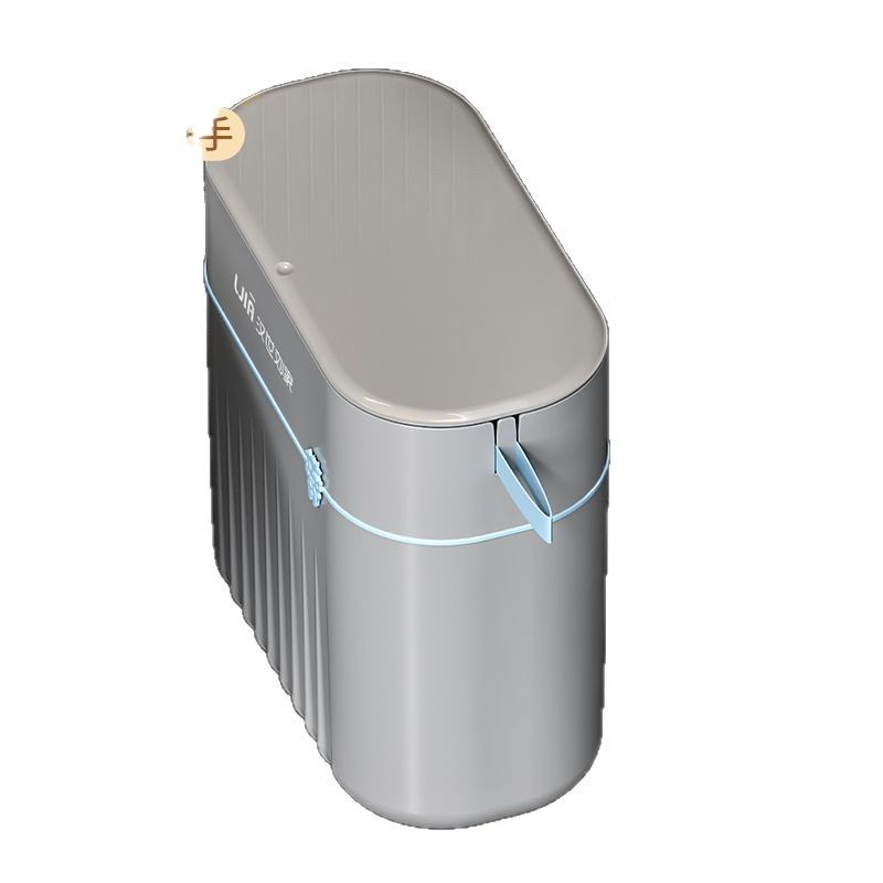 Basurera doméstica grieta2025 nuevo inodoro especial con cubierta de gran capacidad sala de estar cocina de alto valor facial