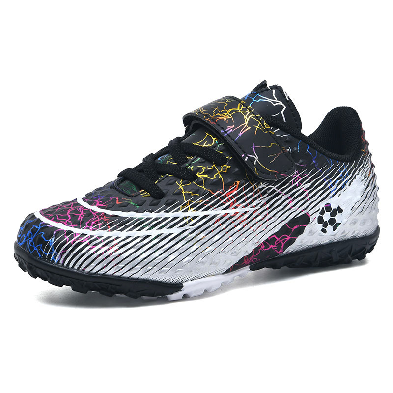 Zapatos de fútbol infantiles, zapatos de entrenamiento para niños y niñas, zapatos de fútbol transpirables para niños y niñas, zapatos antideslizantes para hombres y mujeres