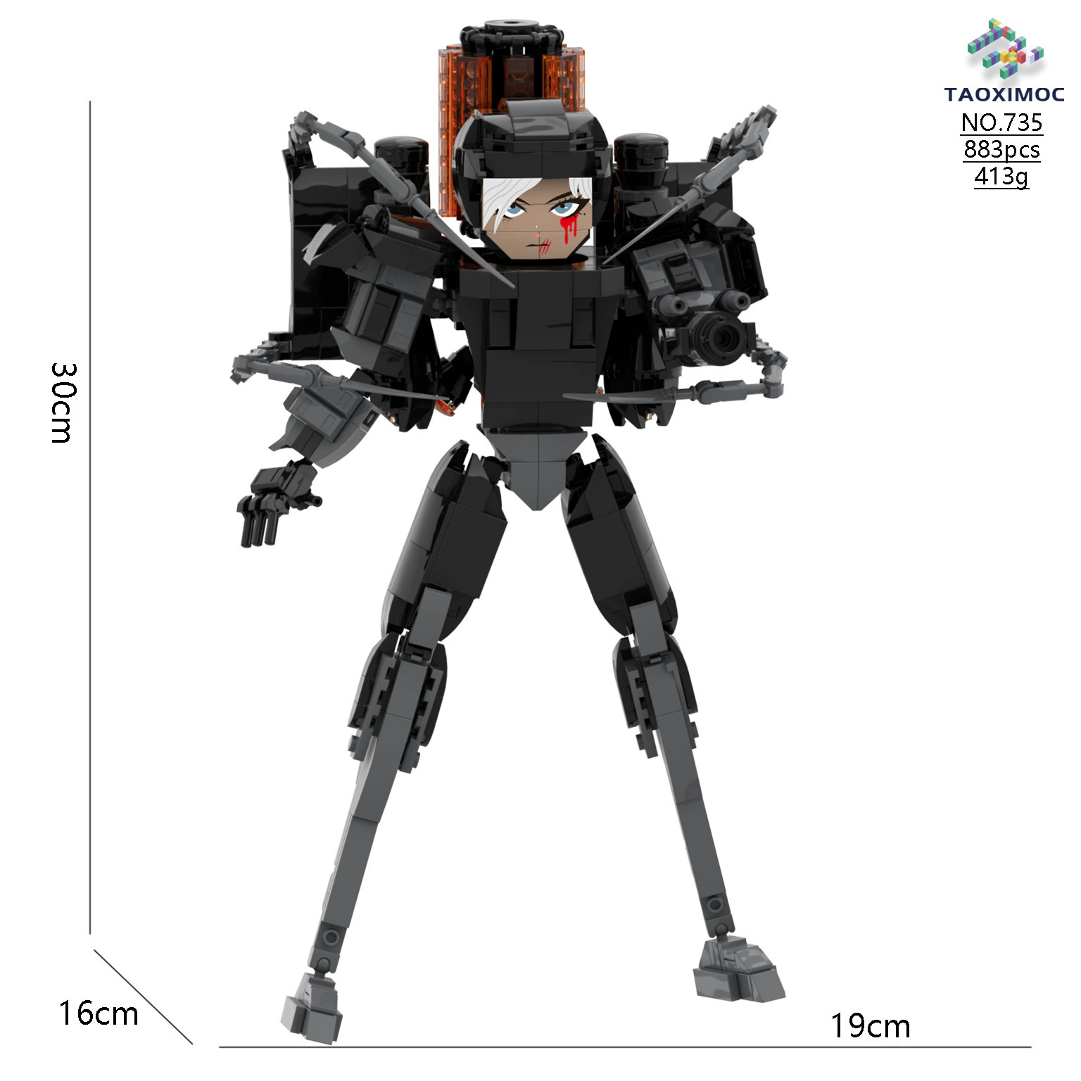 Toilet Constructor Watch: Children's Smart Toy Minifigure Kit - 504pcs, Educational Building Fun by Other