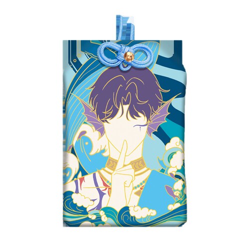 Fan-made product: Qi Yu's Omamori, Bajie Badge, and Love Nikki Deep Space-themed 2D Game Charm