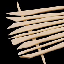 跨境 厂家直销塑料工具10件套软陶泥 学生陶泥土油泥橡皮造型工具