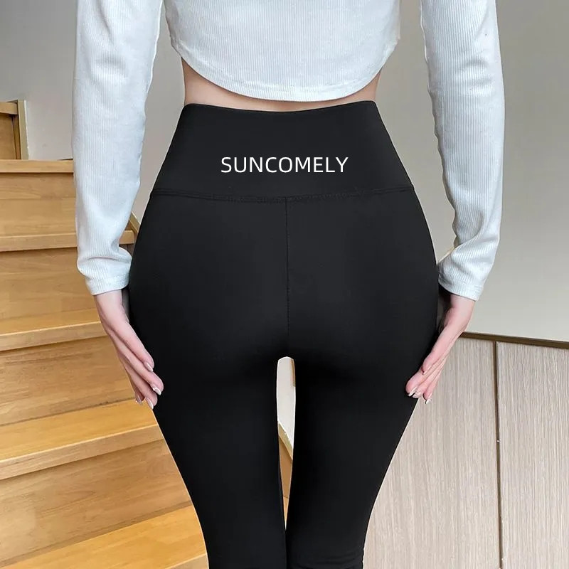 Women clothing yoga summer thin outer wear anti-exposure cycling colorful shorts high waist belly control leggings_voghion.com