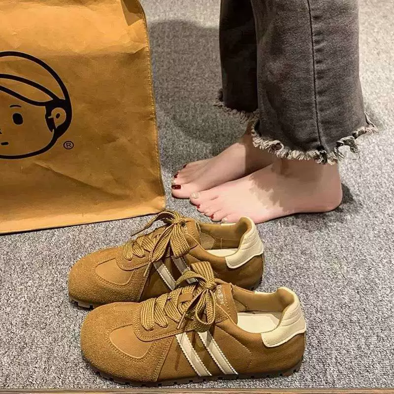 Shangdisha Forrest Gump shoes versatile and popular women's shoes 25 spring and autumn new retro genius training shoes casual sports white shoes