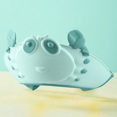 寶寶洗頭帽兒童洗髮神器可調節護耳護眼防濺卡通可愛兒童螃蟹浴帽