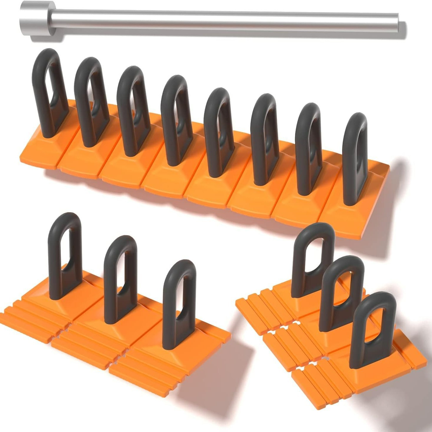 汽车凹陷修复配件工具 新款黄色拉排 长条凹坑凹痕免钣金组合垫片