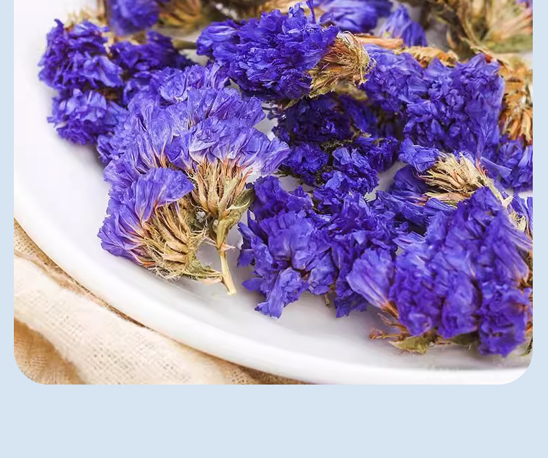 Dried Forget-Me-Not Flowers 500g Bulk Wang Bu Liu Xing Herbal Tea and Decorative Use quality and texture