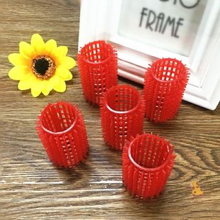 Old-fashioned hair curly bangs big curly hair plastic curling roller hair pear flower curling air bangs curly hair cloud with teeth