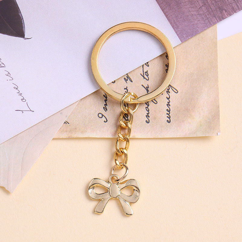Temu AliExpress shein Xiyin Amazon 外国貿易人気ジュエリーシンプルなリボンキーホルダーペンダント|undefined