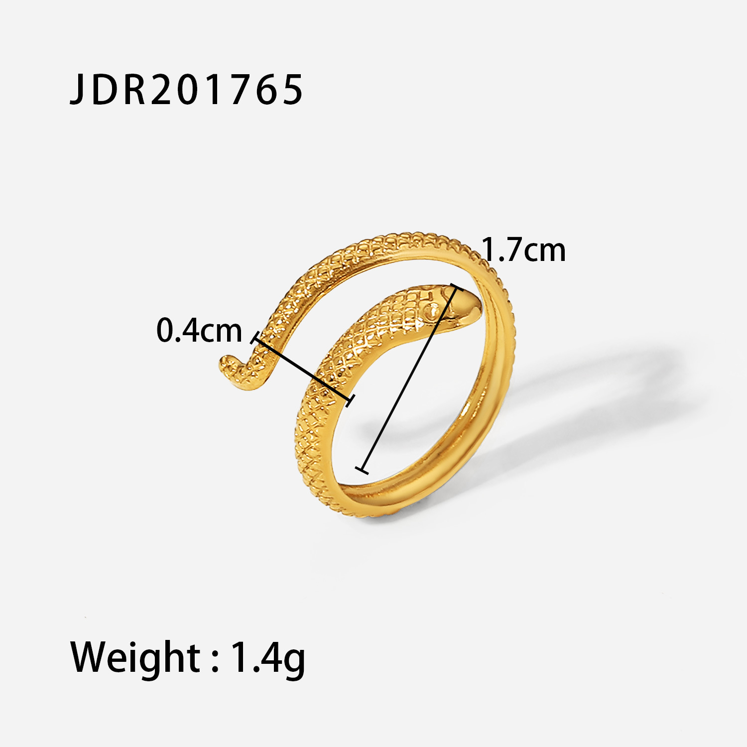 JDR201765 size