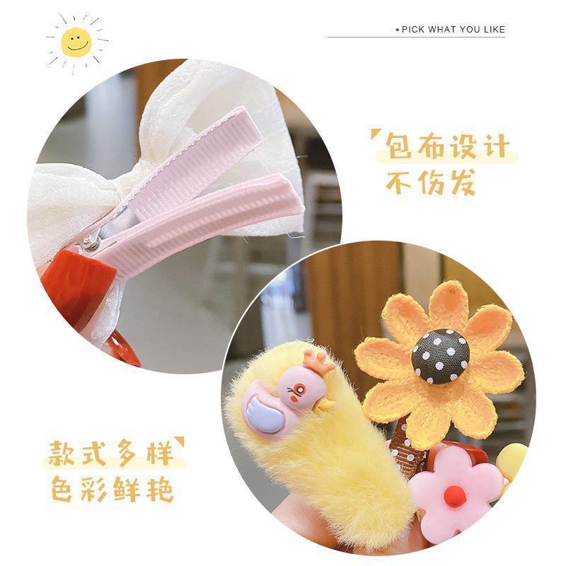 儿童发饰网红发夹女童小兔子发卡小女孩头花夹子宝宝头饰卡通元素|undefined