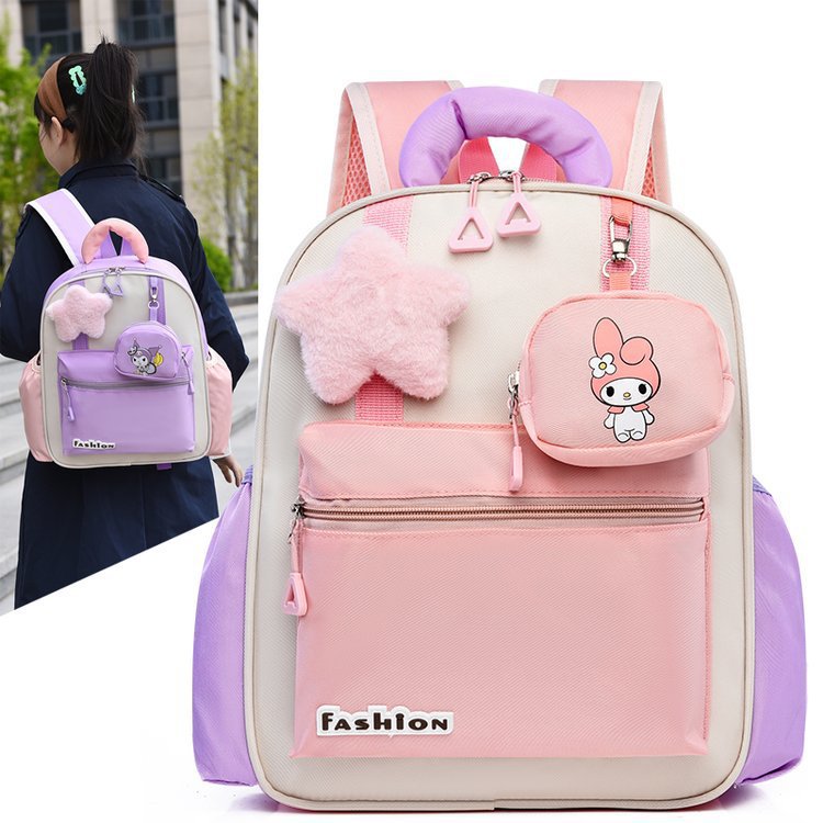 2025 nueva mochila de jardín de infantes para niños, mochila de niños, niñas de 3 - 6 años, mochila de bebé encantadora