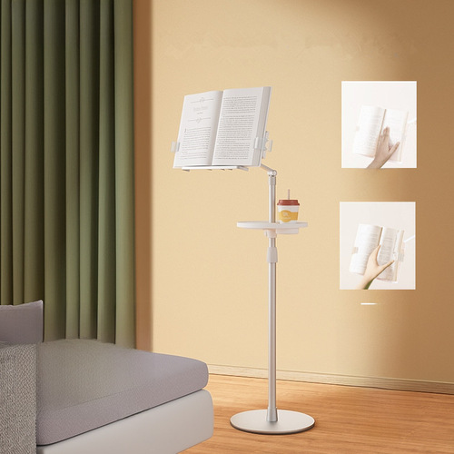 Epub Standing Reading Stand for Children, Desk and Bed Reading Support Frame, Student Adjustable Height Bookstand and Reading Stand for Lazy People