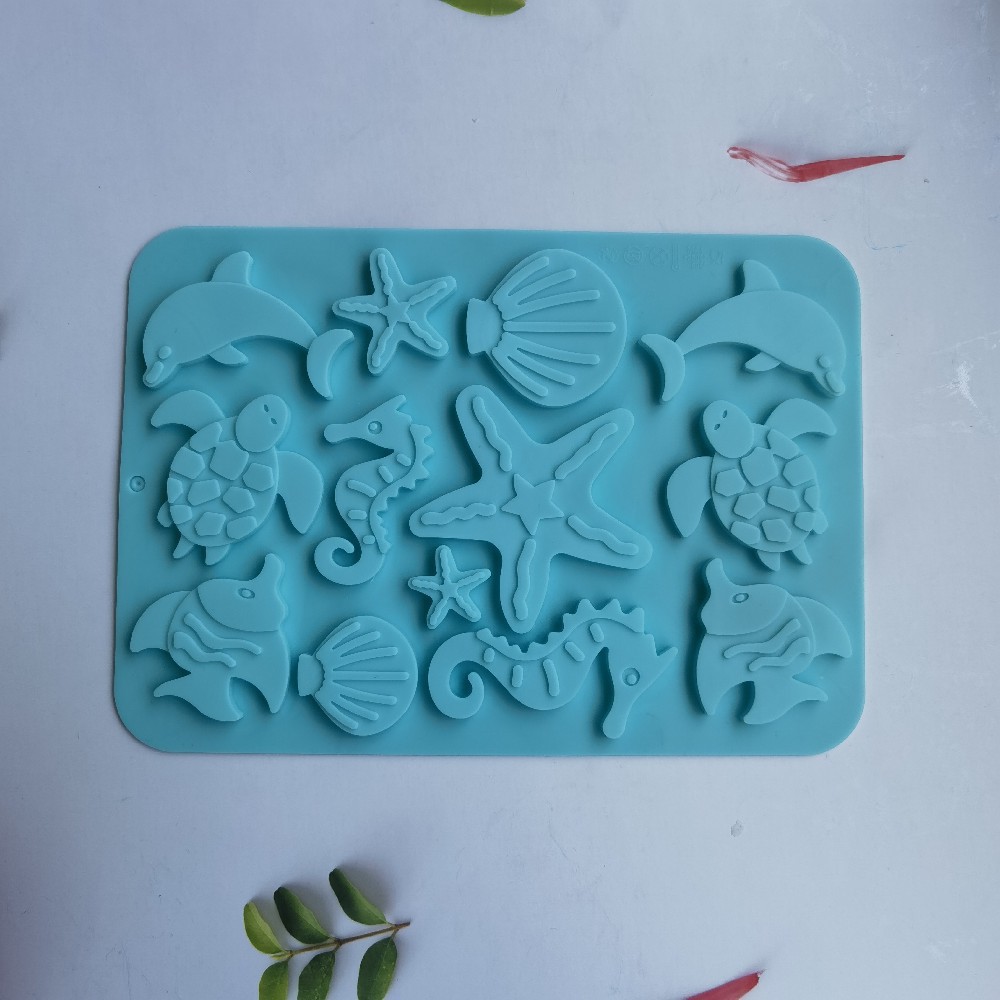 Hippocampus 418 molde de silicona para pastel de chocolate molde de pan herramientas de horneado