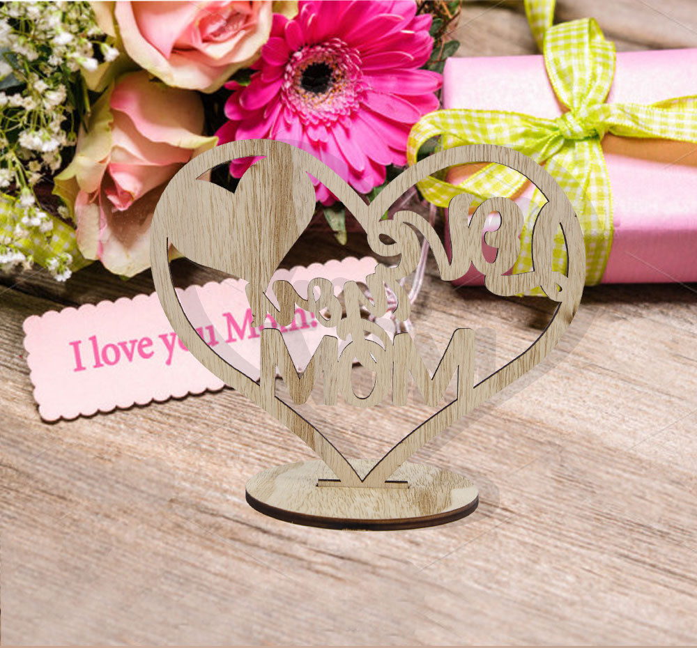 40g Weight Ornaments Home Textiles & Decor Type 1 Piece Quantity Indoor Occasion Boxwood Material Mother'S Day, Father'S Day Festival Letter, Heart Shape Pattern Romantic Style Mother'S Day Father'S Day Romantic Letter Heart Shape Boxwood Ornaments Artificial Decorations 6