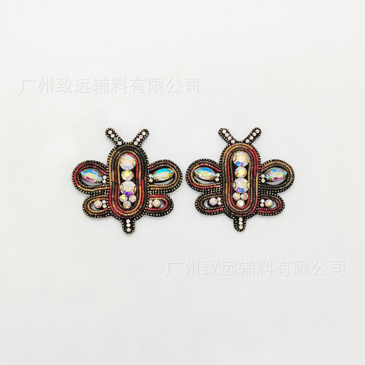 Fábrica nuevo color abeja tela pegatinas zapatos y sombreros bolsa accesorios de ropa DIY accesorios decorativos
