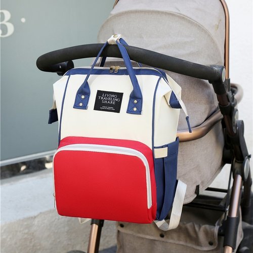 Multifunctional mother bag, school bag, maternal and infant milk powder bag, mommy bag, backpack, lightweight large-capacity fashionable handbag